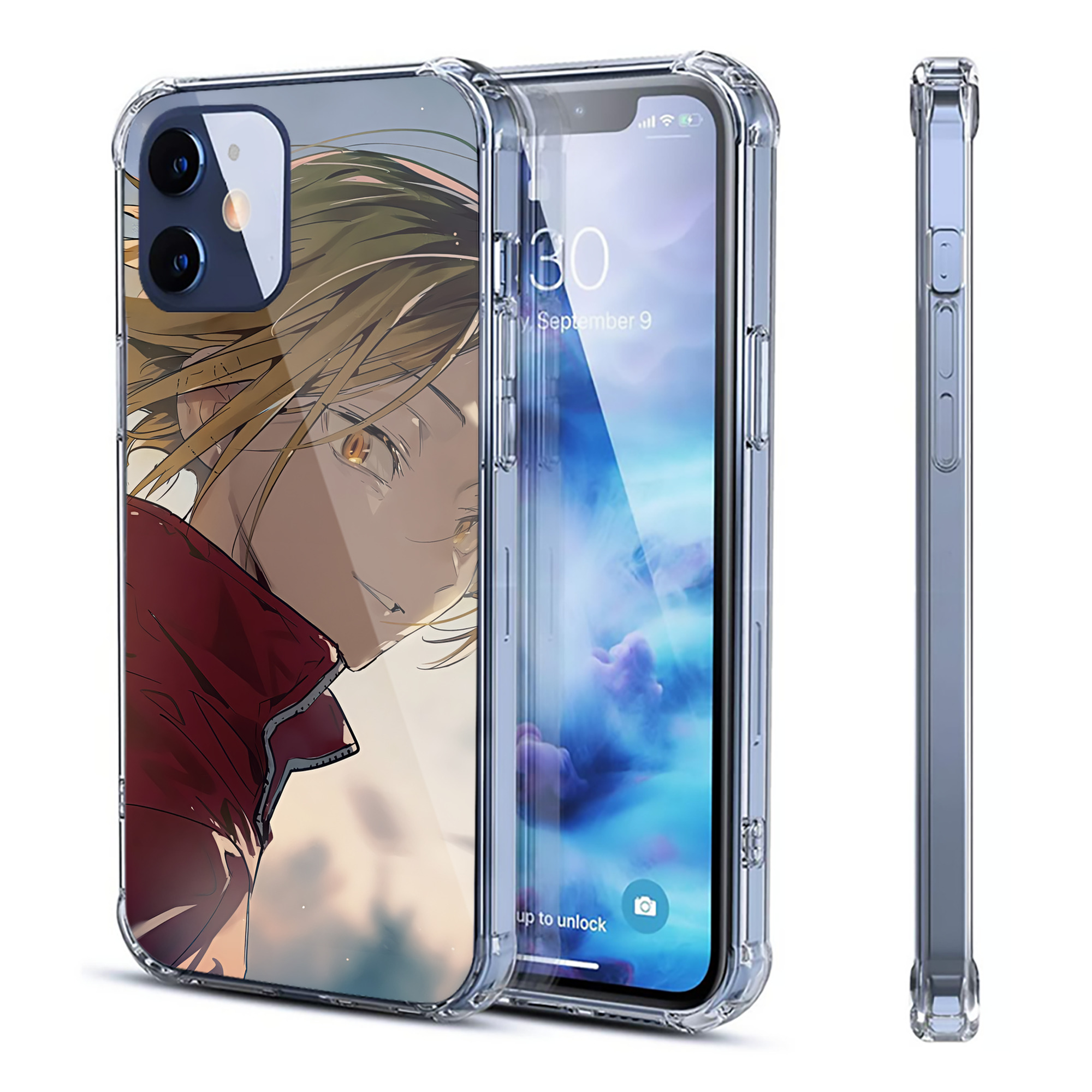 （画像用） ハイキュー!! Haikyu!! 【iPhone 12シリーズ対応】透明スマホケース（クリアソフトケース）